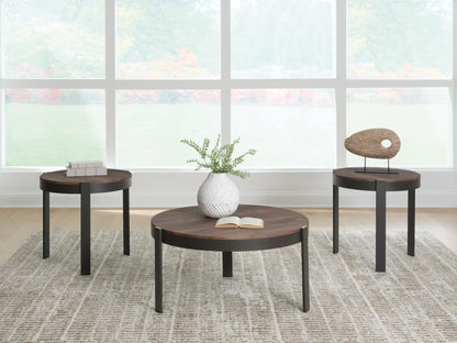 Stuart Furniture Outlet - Ashley Furniture - Horizon Hills Table (Set of 3) - Occasional Table Set (3/CN) - T186-13