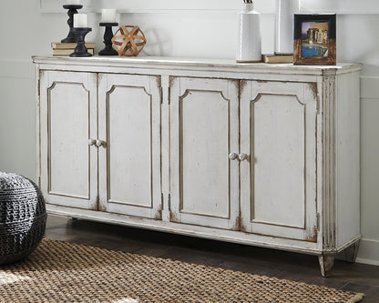 Stuart Furniture Outlet - Ashley Furniture - Mirimyn Accent Cabinet - Accent Cabinet / Antique White - T505-560