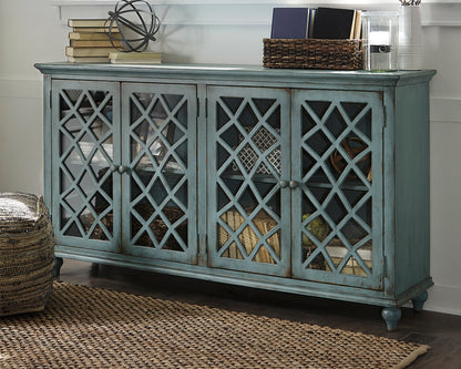 Stuart Furniture Outlet - Ashley Furniture - Mirimyn Accent Cabinet - Accent Cabinet / Antique White - T505-560