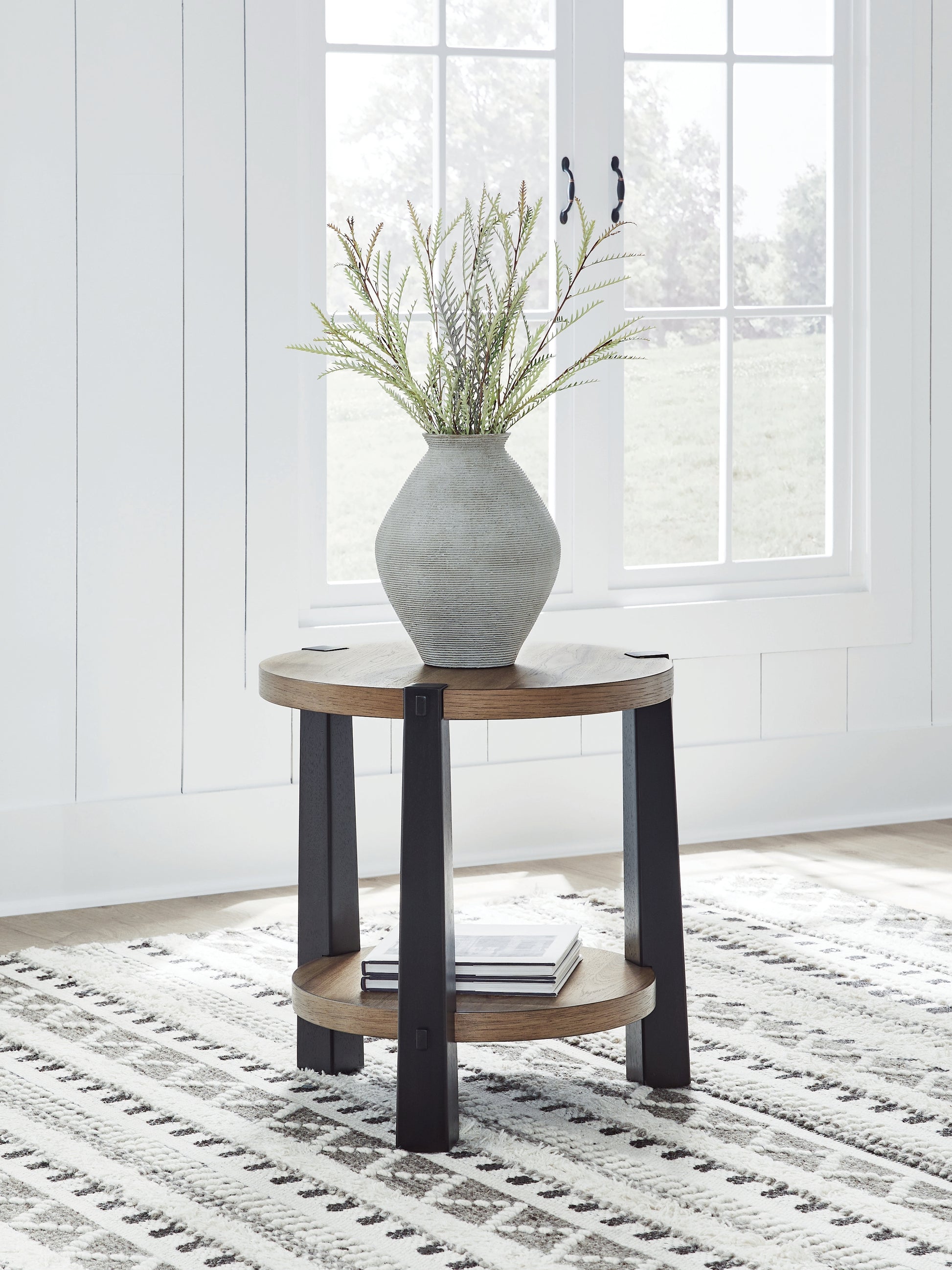 Stuart Furniture Outlet - Ashley Furniture - Ridgester End Table - Round End Table - T518-6