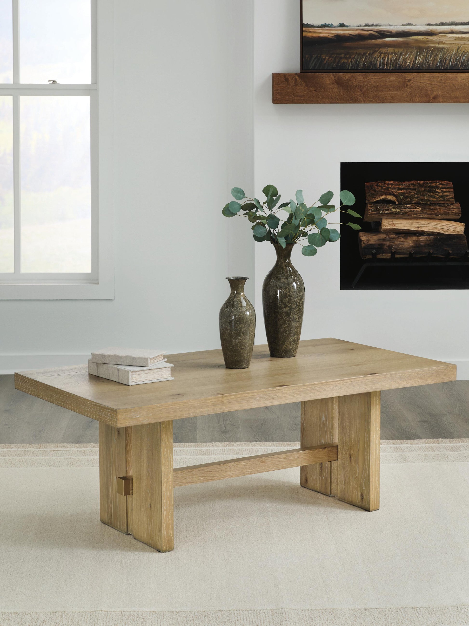 Stuart Furniture Outlet - Ashley Furniture - Crendlin Coffee Table - Rectangular Cocktail Table - T537-1