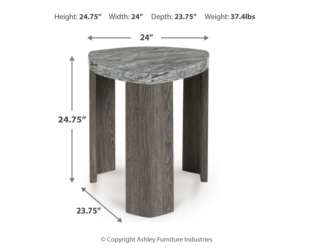 Surmour End Table