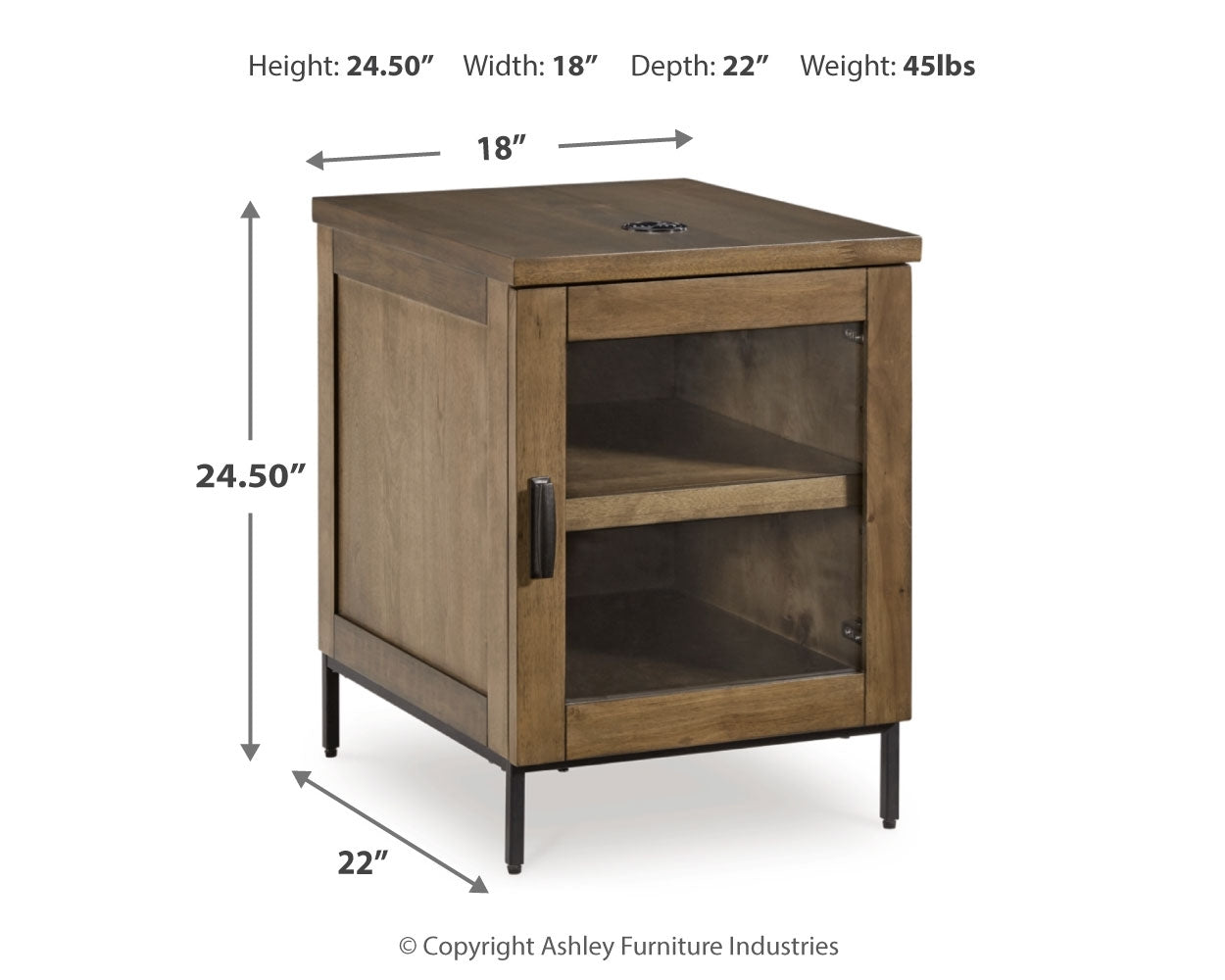 Torlanta Chairside End Table