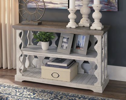 Stuart Furniture Outlet - Ashley Furniture - Havalance Sofa/Console Table - Console Sofa Table / Gray/White - T814-5