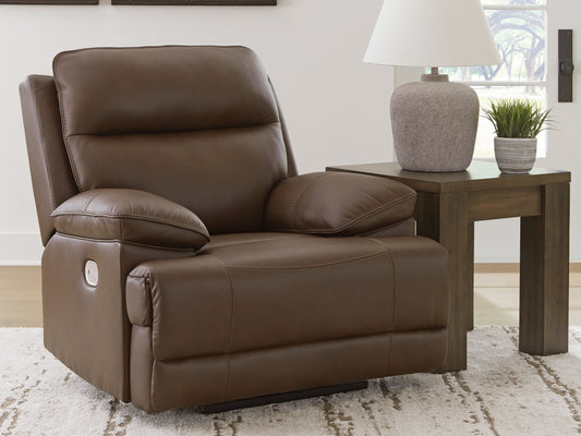 Stuart Furniture Outlet - Ashley Furniture - VonRyan Living Room - PWR Recliner/ADJ Headrest / Tobacco - U1040013