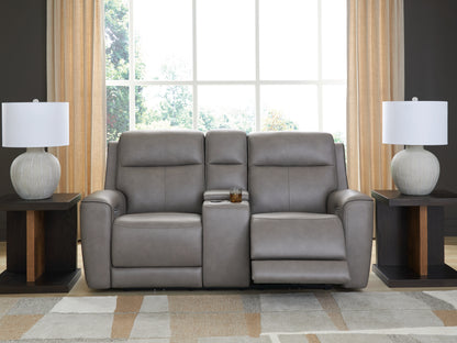 Stuart Furniture Outlet - Ashley Furniture - 5Z-Comfort Living Room - PWR REC Loveseat/CON/ADJ HDRST / Coin - PCU1090018