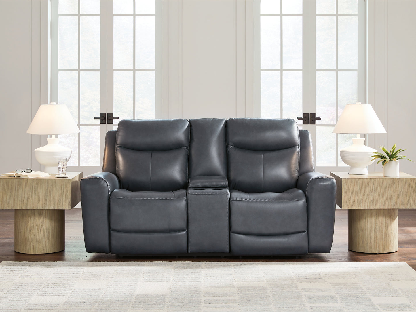 Stuart Furniture Outlet - Ashley Furniture - Next Move Living Room - PWR REC Loveseat/CON/ADJ HDRST / Admiral - PCU1210018