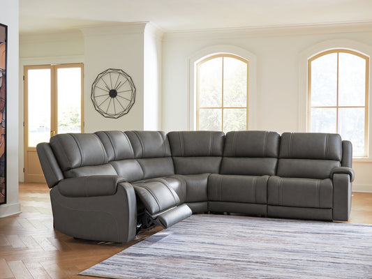 Stuart Furniture Outlet - Ashley Furniture - 5Z - Pittson Sectional - 5-Piece Power Reclining Sectional - PCU12600S4