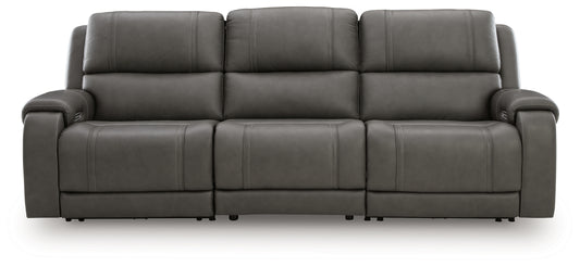 Stuart Furniture Outlet - Ashley Furniture - 5Z - Pittson Sectional - 3-Piece Power Sectional Reclining Sofa / Anchor - PCU12600S3
