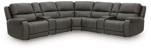 Stuart Furniture Outlet - Ashley Furniture - 5Z - Pittson Sectional - 7-Piece Power Reclining Sectional - PCU12600S10