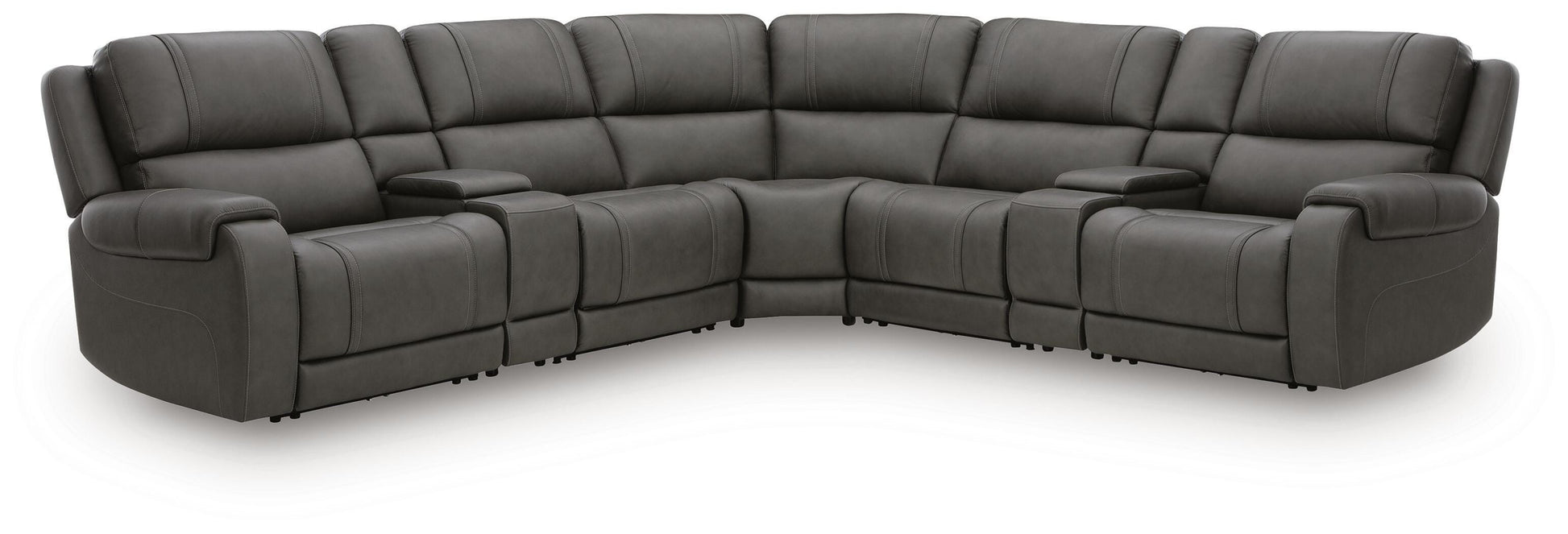 Stuart Furniture Outlet - Ashley Furniture - 5Z - Pittson Sectional - 7-Piece Power Reclining Sectional - PCU12600S11