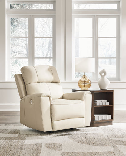 Stuart Furniture Outlet - Ashley Furniture - Dahlmoore Living Room - Power Rocker Recliner / Almond - U1320098