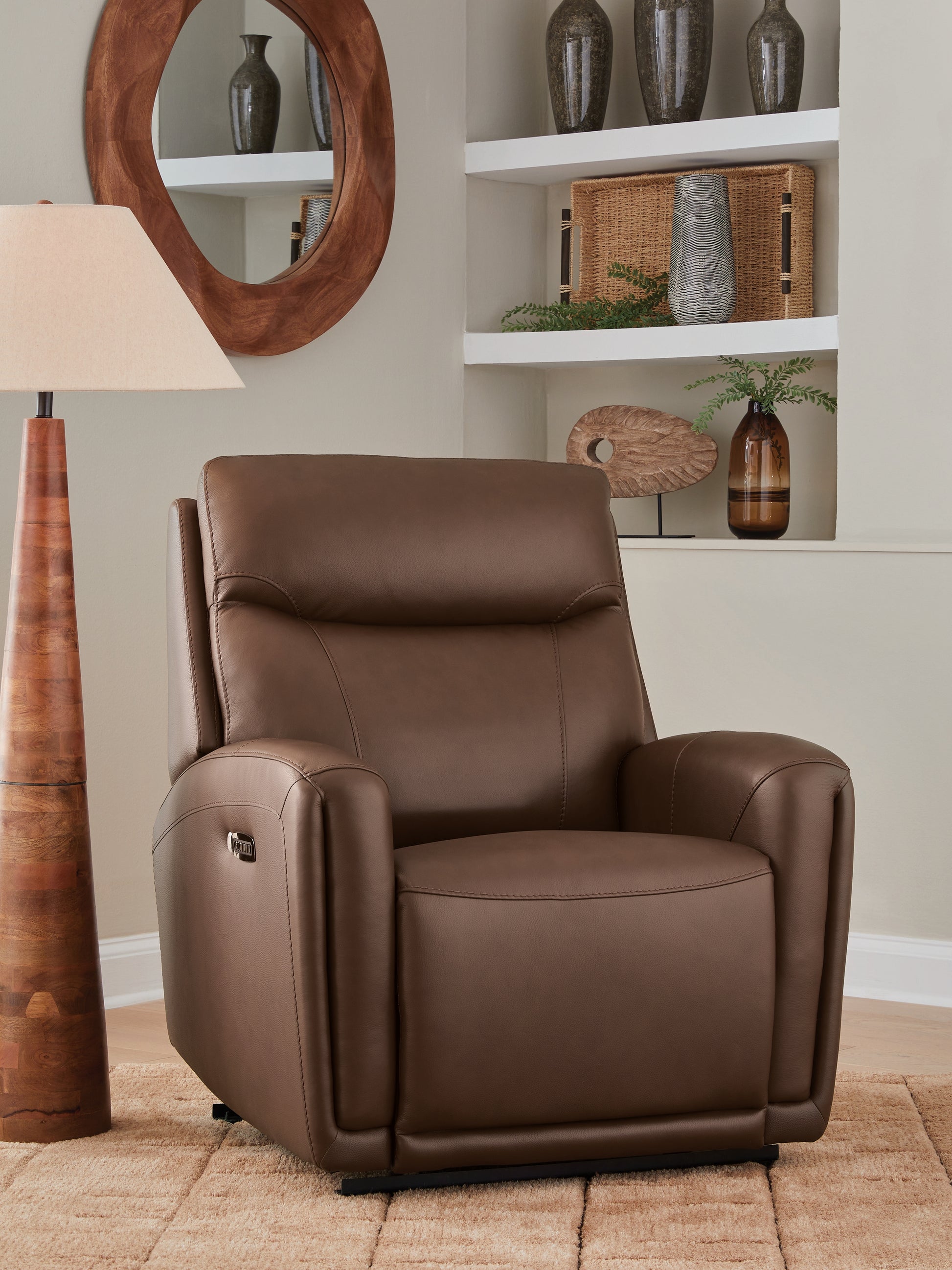 Stuart Furniture Outlet - Ashley Furniture - Pincara Living Room - PWR AutoGlide REC/ADJ Headrest - PCU1380242