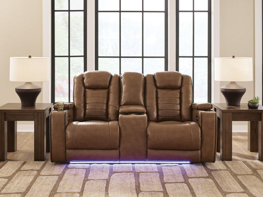 Stuart Furniture Outlet - Ashley Furniture - Gruaro Living Room - PWR REC Loveseat/CON/ADJ HDRST - PCU1420018