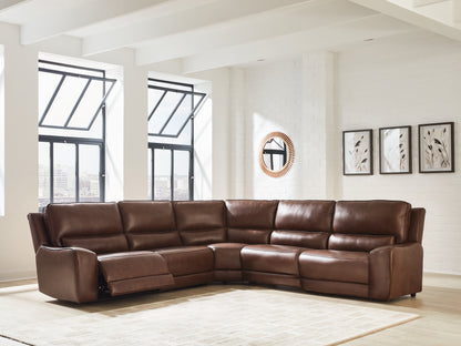 Stuart Furniture Outlet - Ashley Furniture - DeepWakes Sectional - 5-Piece Power Reclining Sectional / Canyon - PCU62607S8