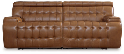 Stuart Furniture Outlet - Ashley Furniture - Temmpton Sectional - 6-Piece Power Reclining Sectional / Chocolate - U92708S5