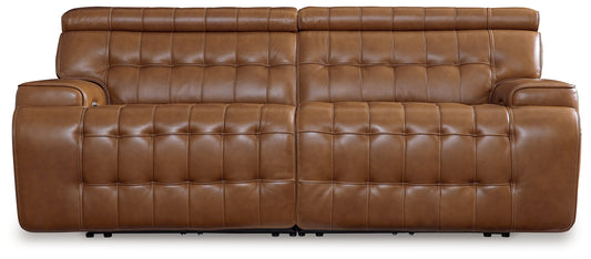Stuart Furniture Outlet - Ashley Furniture - Temmpton Sectional - 6-Piece Power Reclining Sectional / Chocolate - U92708S5