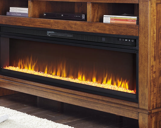 Stuart Furniture Outlet - Ashley Furniture - Entertainment Accessories Electric Fireplace Insert - Electric Fireplace Insert / Black - W100-22