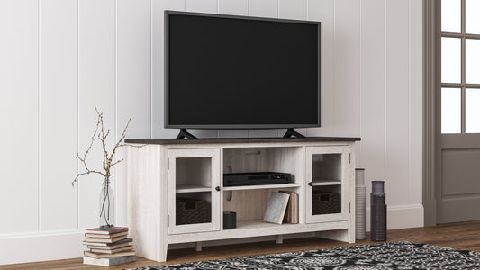 Stuart Furniture Outlet - Ashley Furniture - Dorrinson 60" TV Stand - 60" / Two-tone - W287-68