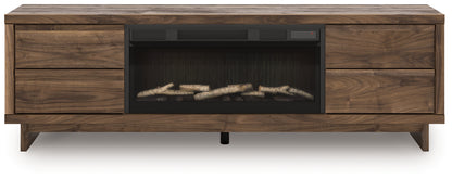 Zadilyn 72" TV Stand with Electric Fireplace