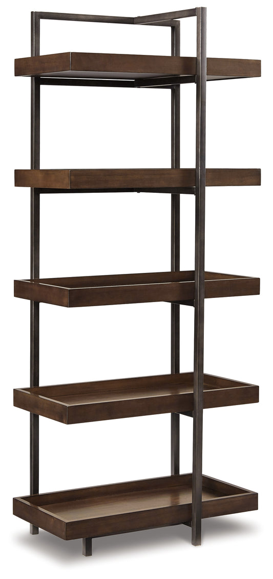 Stuart Furniture Outlet - Ashley Furniture - Starmore Entertainment Center - Left or Right Pier / Brown/Gunmetal - W633-34