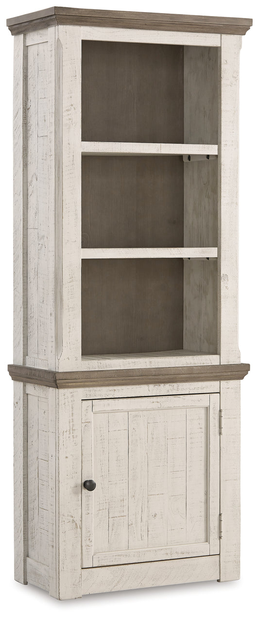 Stuart Furniture Outlet - Ashley Furniture - Havalance Right Pier Cabinet - Right Pier Cabinet / Two-tone - W814-34